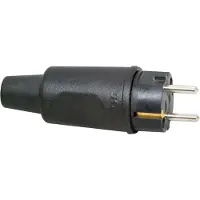 Kopp Socket plug kopp Zwart IP44 16 A