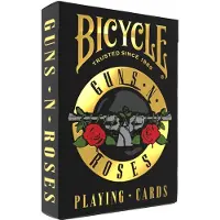 Bicycle Guns N' Roses - Premium Speelkaarten - Artwork Appetite for Destruction