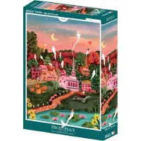 Pieces & Peace Halloween Town Puzzel (1000 stukjes)