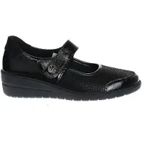 Solidus 25503 Helia 503 Bandschoenen | Maat 8 Dames Zwart
