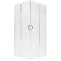 Kerra Xenia douchecabine met schuifdeur 90x90cm wit mat