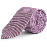 Gents - Stropdas - Stropdas heren - Polyblend - Paars