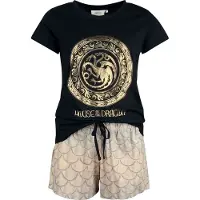 Game Of Thrones Pyjama - House of the Dragon - S tot 3XL - voor Vrouwen - meerkleurig - Maat S
