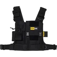 RoboCup Chest Harness Vest Organizer with Silent Storage Pocket