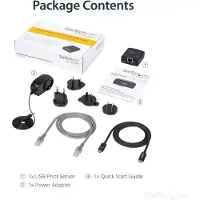 StarTech.com 10/100 Mbit/s Ethernet LPR Printserver USB2.0