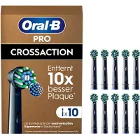 Oral-B Pro Cross Action Noir (10 pièces)