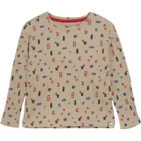 Noppies Shirt 'Paullina' beige / lila / rood