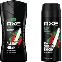 Axe Africa - Pakket - Douchegel & Deo Spray