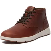 Timberland Heren Parker Street bruine sportschoenen (40), Leer, Plat, Veters, Casual TB0A6C7TEM61