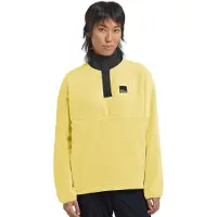 Jack Wolfskin Sumetro, fleecetrui, dames, geel