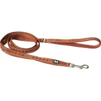 Hurtta Eco Casual Leash - Hondenriem - Kleur: Cinnamon - Breedte: 2 cm - Lengte: 180 cm