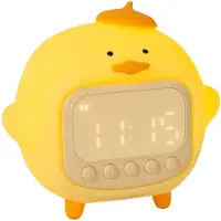 Lucide PINCHA DUCK - Oplaadbare Nachtlamp Kinderkamer - Accu/Batterij - LED 3 StepDim - 1x1,5W 2100K - Met muziekfunctie - Geel | Essential