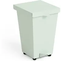 HAY Loop Afvalemmer 8l - Afvalbakken en pedaalemmers Staal Soft Mint - AF170-F285-AI62