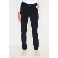 Cecil Dames Slim Fit corduroy broek - Blauw - 34