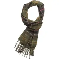 Barbour Sjaal Wool Cashmere Tartan Scarf Classic