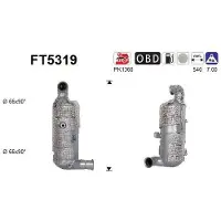 As FT5319 Roetfilter (DPF)