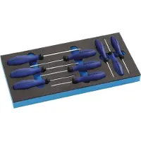 Promat /Tecwerk Gereedschapsmodule | 9-delig 1/3-module | T 6-T 30 - 4000871239