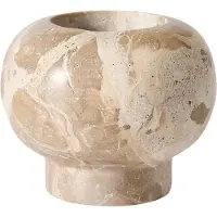 Muubs Vita Kaarshouder Ø7,5 Cm - Kaarshouders Marmer Seashell - 9190002227
