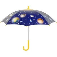 Esschert Design Paraplu voor kinderen - ruimte/planeten thema - Dia 70 cm - automatisch