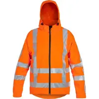 Hydrowear Boston Regenjack Fluor Oranje maat 3XL heren