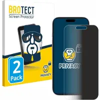 BROTECT - privacy screenprotector voor Apple iPhone 17 - Folie Beschermfolie Blauwlichtfilter 2 Stuks