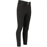 Kentucky Horsewear Horsewear - Rijbroek Miami - Dames - Knee Grip - 4 Way Stretch - Zwart - Maat 44 - Slim Fit & Ademend