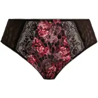 Elomi Slip Morgan | Maat: L | Kleur: Zwart/Roze