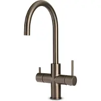 Unito ACE 3 in 1 kokend water kraan - keukenkraan + boiler - C-uitloop - Gunmetal