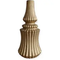 DK Design Daan Kromhout – Vaas – Bloemenvaas – Majestic – Goud – Keramiek – XL -28x57cm