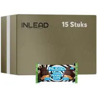 INLEAD | Peanut Cups | Vegan Dark Choc | 15 stuks | 15 x 50 g