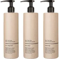 The Spa Collection Bergamot - 2-in-1 Hair & body wash + Handzeep - Body Lotion - 400 ml pompfles - Set van 3 stuks