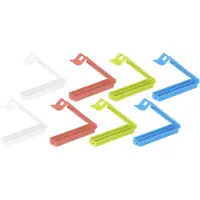 Excellent houseware vershoudklemmen - vershoudclips - 40x - multicolor - kunststof