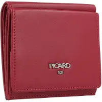 PICARD Portemonnee 'Bingo' bloedrood / zilver