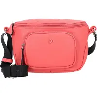 Tom Tailor DENIM Schoudertas 'Fara' zalm roze / zwart