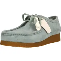 Clarks Mocassins 'WallabeeEVO' lichtblauw