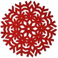 Unique living | placemat ice | rond | polyester | | Ø38cm