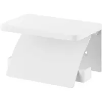 Yamazaki Tower Toiletrolhouder wandmontage - Wit