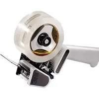 Scotch Tapedispenser HE180 Grijs, Rood Rolbreedte (max.): 50 mm Rollengte (max.) 66 m Met reminrichting