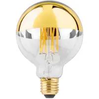 Wever & Ducre LED Lamp E27 G95 Gold Mirror - 464lm 2700K - Dimbaar