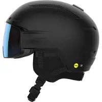 Salomon - Heren skihelmen - Driver Prime Sigma Photo Mips Black voor Heren van Wol - Maat L - Zwart