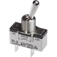APEM 637NH/2 637NH/2 Tuimelschakelaar 250 V/AC 10 A 1x (aan)/uit/(aan) Moment/0/moment 1 stuk(s)