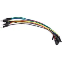 Velleman WJW011, Zwart, Blauw, Groen, Rood, Geel, Koper, PVC, Mannelijk/vrouwelijk, 15 cm, 10 stuks