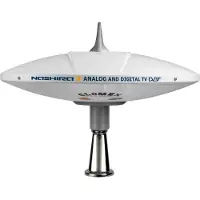 Glomex Tv/fm Antenna With Gain Control Wit