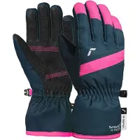 Reusch Sporthandschoenen 'Wonder' donkerblauw / lichtroze / zwart / wit