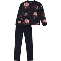 Schiesser Nachtkledij ' Nightwear 3 ' nachtblauw