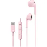 JVC HA-FR17UC - In-Ear USB-C Stereo Headset + Remote - Roze