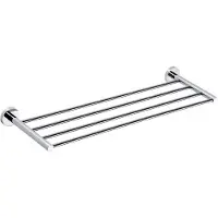Sapho X-Round E handdoekplank 600mm, chroom