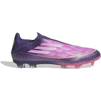 Adidas F50 Lamine Yamal League Veterloze Gras / Kunstgras Voetbalschoenen (MG) Paars Roze Geel