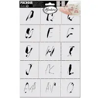 You do it sjabloon set alfabet 20x30 cm - creatieve stencil voor kinderen.