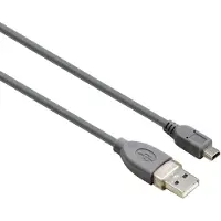 Hama Usb 2.0 Extension Cable, A-Plug - Mini B-Plug, 0.25 M